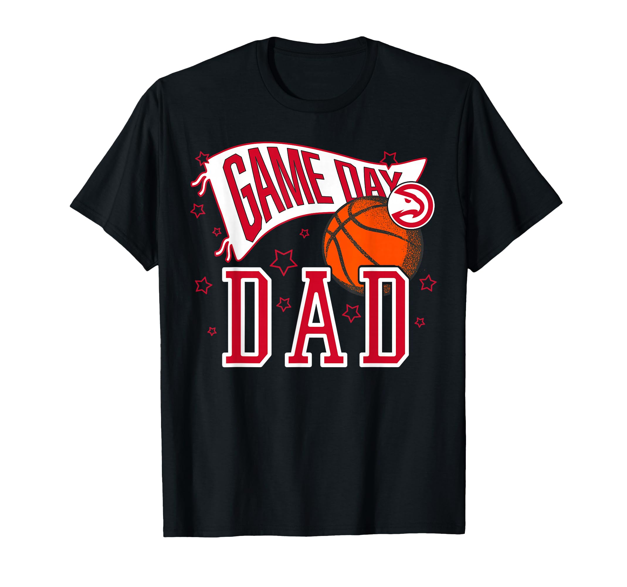 Nba Atlanta Hawks Fathers Day Pennant Game T-Shirt - Trendy Graphic Unisex - T-Shirt, Sweatshirt, Hoodie