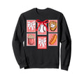Baseball Stamps Coquette Bow Baseball Sweatshirt - Trendy Graphic Unisex - T-Shirt, Sweatshirt, Hoodie