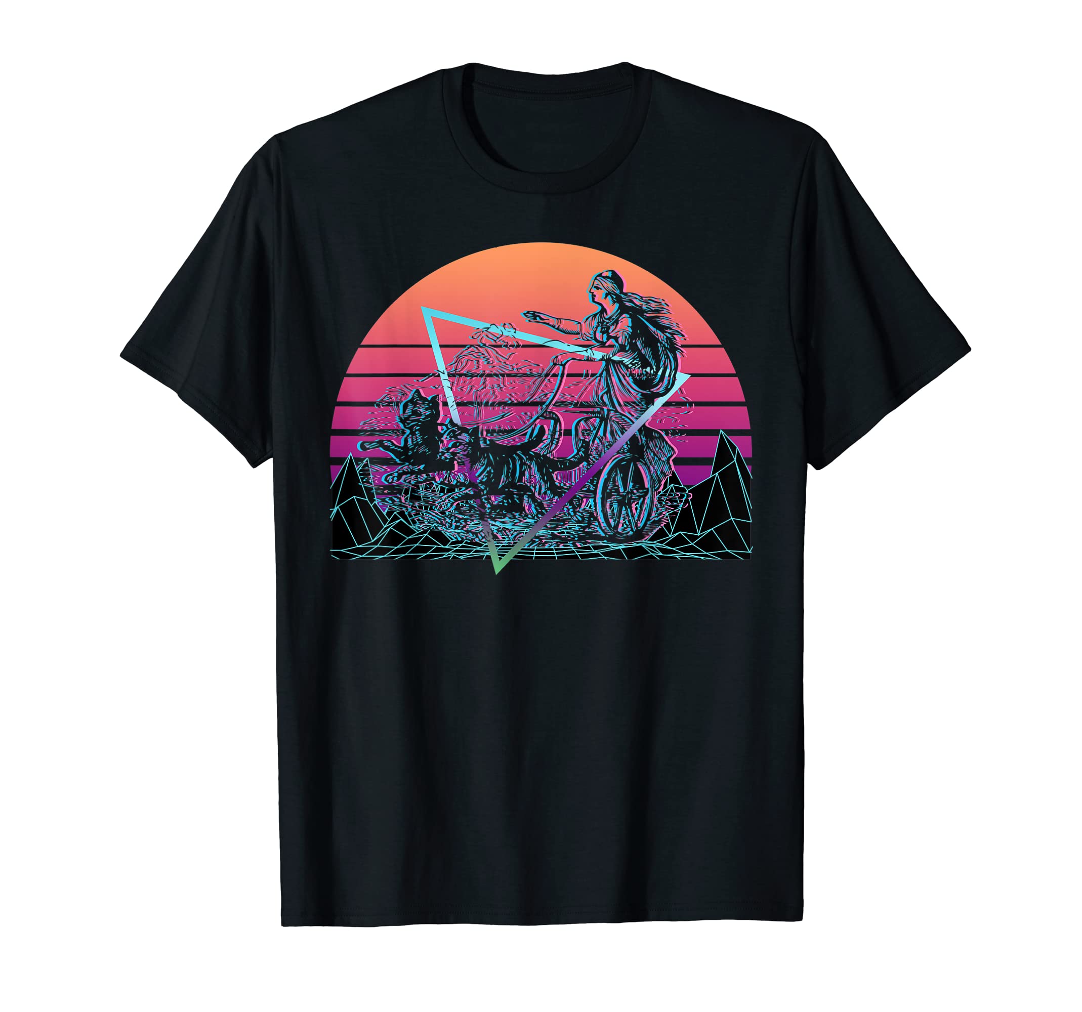 Freyja Norse Goddess Pagan Wiccan T-Shirt - Fun Novelty Design Men Women - T-Shirt, Sweatshirt, Hoodie