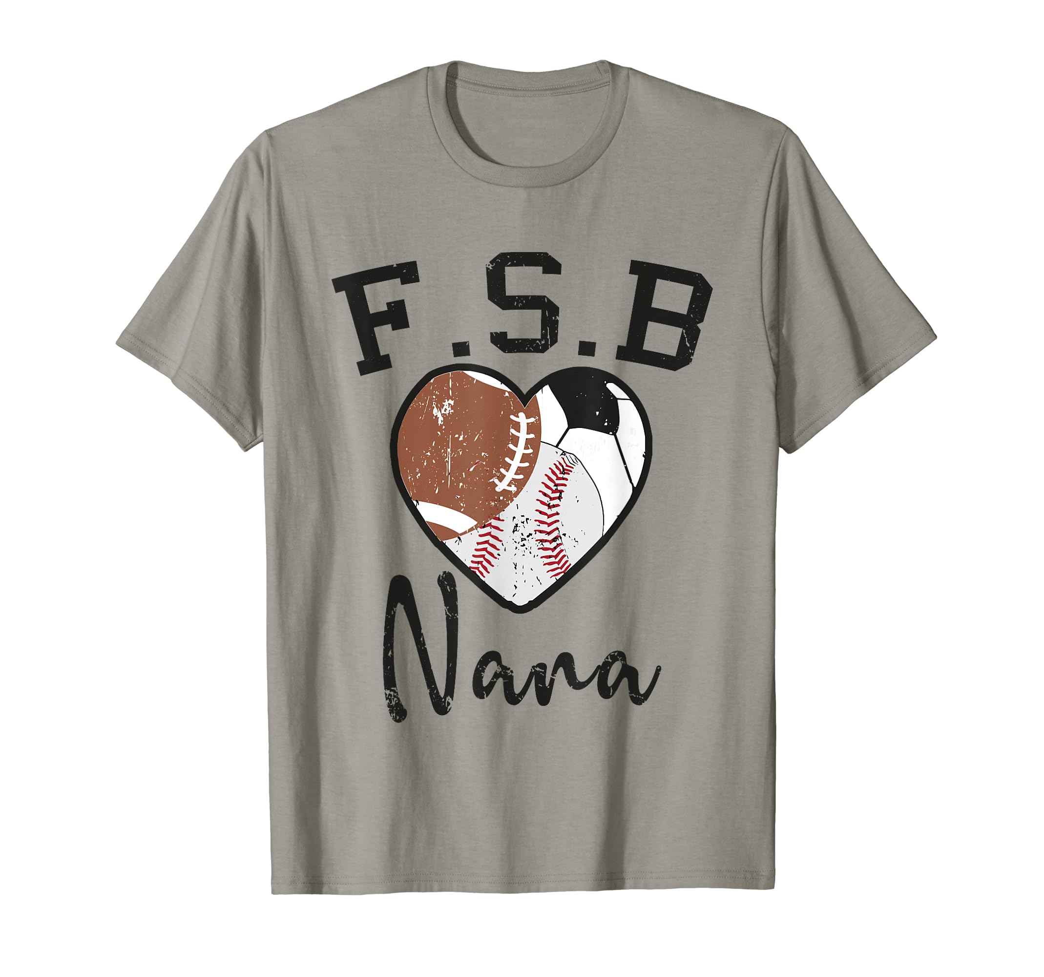Football Soccer Baseball Nana T-Shirt - Novelty Apparel Men Women - T-Shirt, Sweatshirt, Hoodie