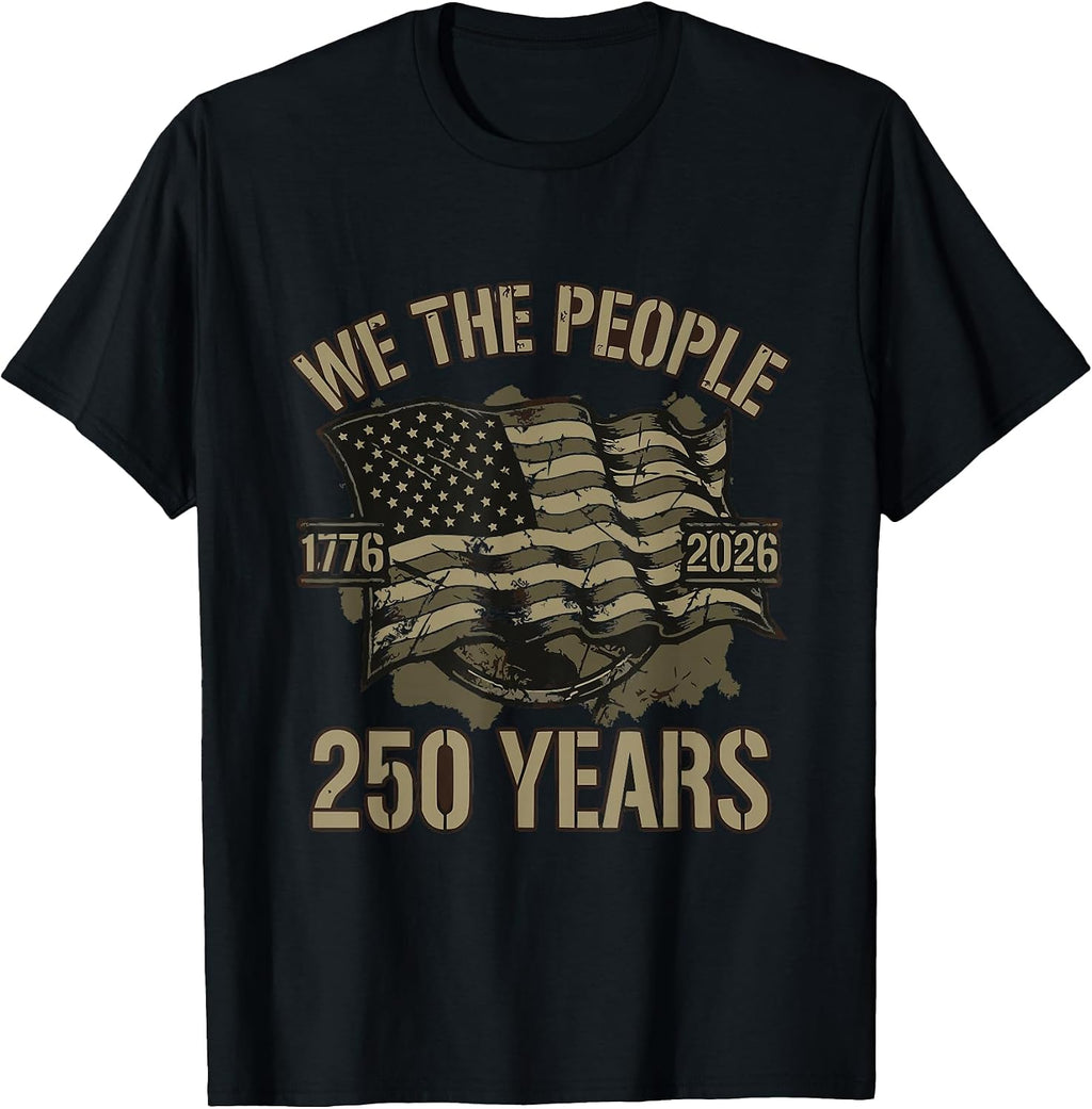 Patriotic 4th Of July 2026 merch - Adult & Kids T-Shirts, Sweatshirts & Hoodies apparel design preview 1
