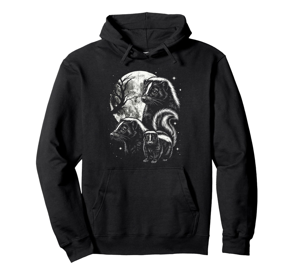 Skunk 90S Aesthetic Y2K Skunk Hoodie - Trendy Graphic for Adults - T-Shirt, Sweatshirt, Hoodie