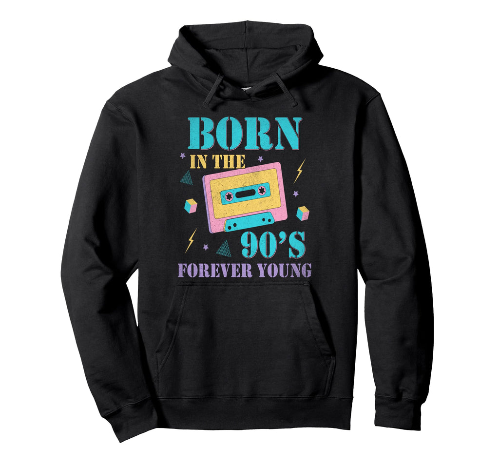 90S Vibes Born 90S Hip Hop Hoodie - Casual Everyday Wear for Adults - T-Shirt, Sweatshirt, Hoodie