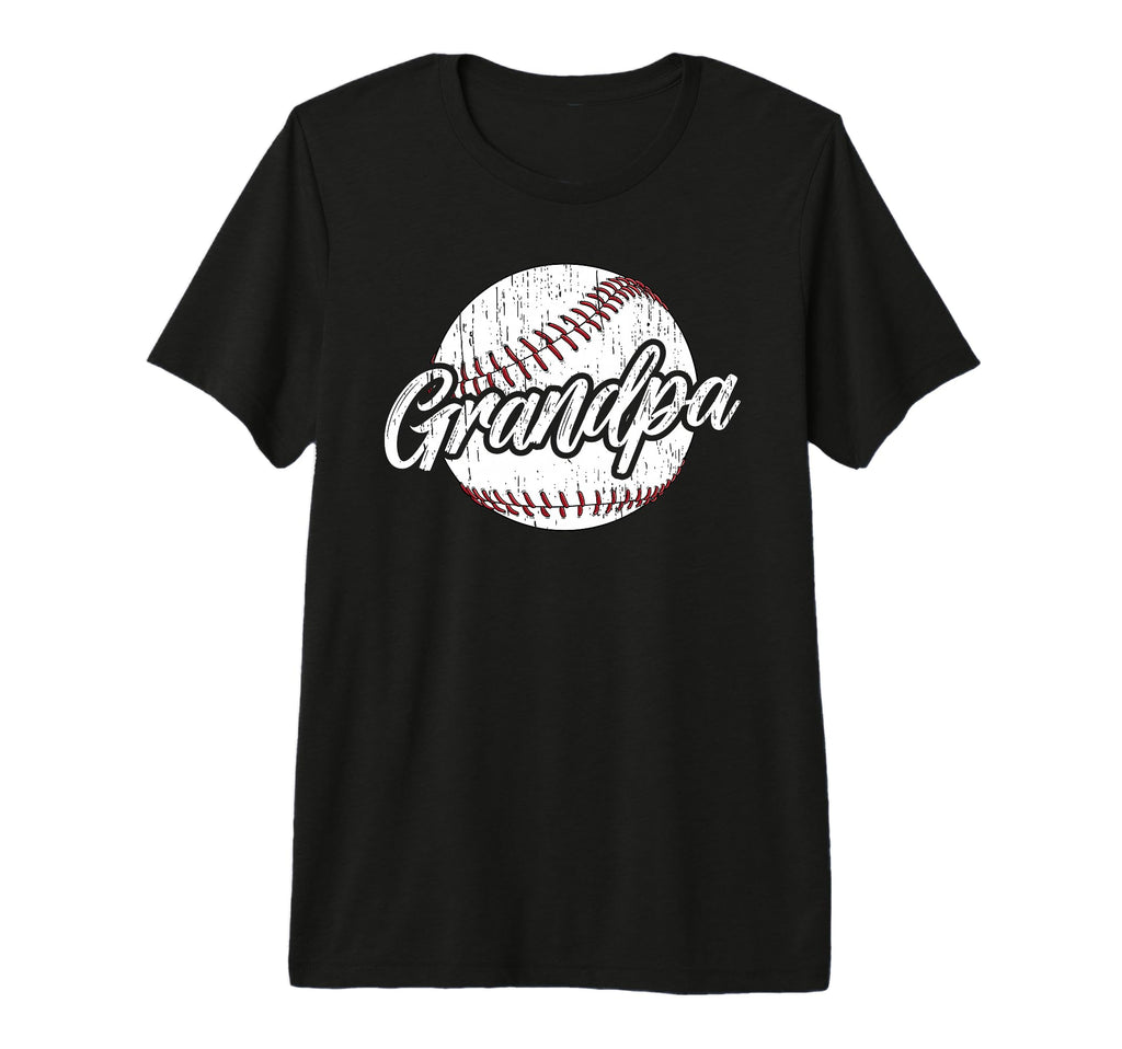 Mens Grandpa Baseball Player T-Shirt - Graphic Print for Adults - T-Shirt, Sweatshirt, Hoodie