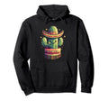 Cactus Serape Succulent Plant Cacti Hoodie - Custom Art Print Unisex - T-Shirt, Sweatshirt, Hoodie