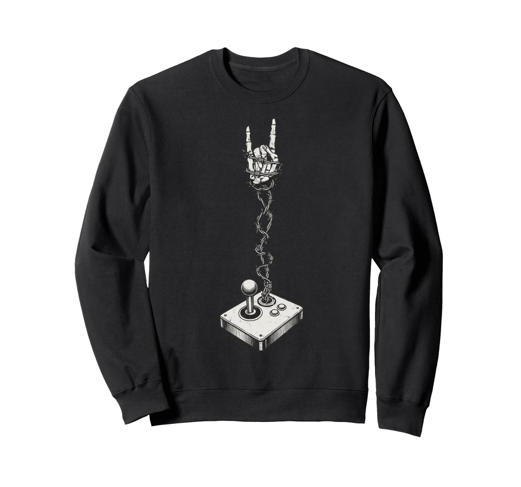 Arcade Video Game Controller Gamer Sweatshirt - Fun Novelty Design Unisex - T-Shirt, Sweatshirt, Hoodie