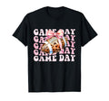 Football Coquette Bow Cheer Mom Game T-Shirt - Graphic Print for Adults - T-Shirt, Sweatshirt, Hoodie