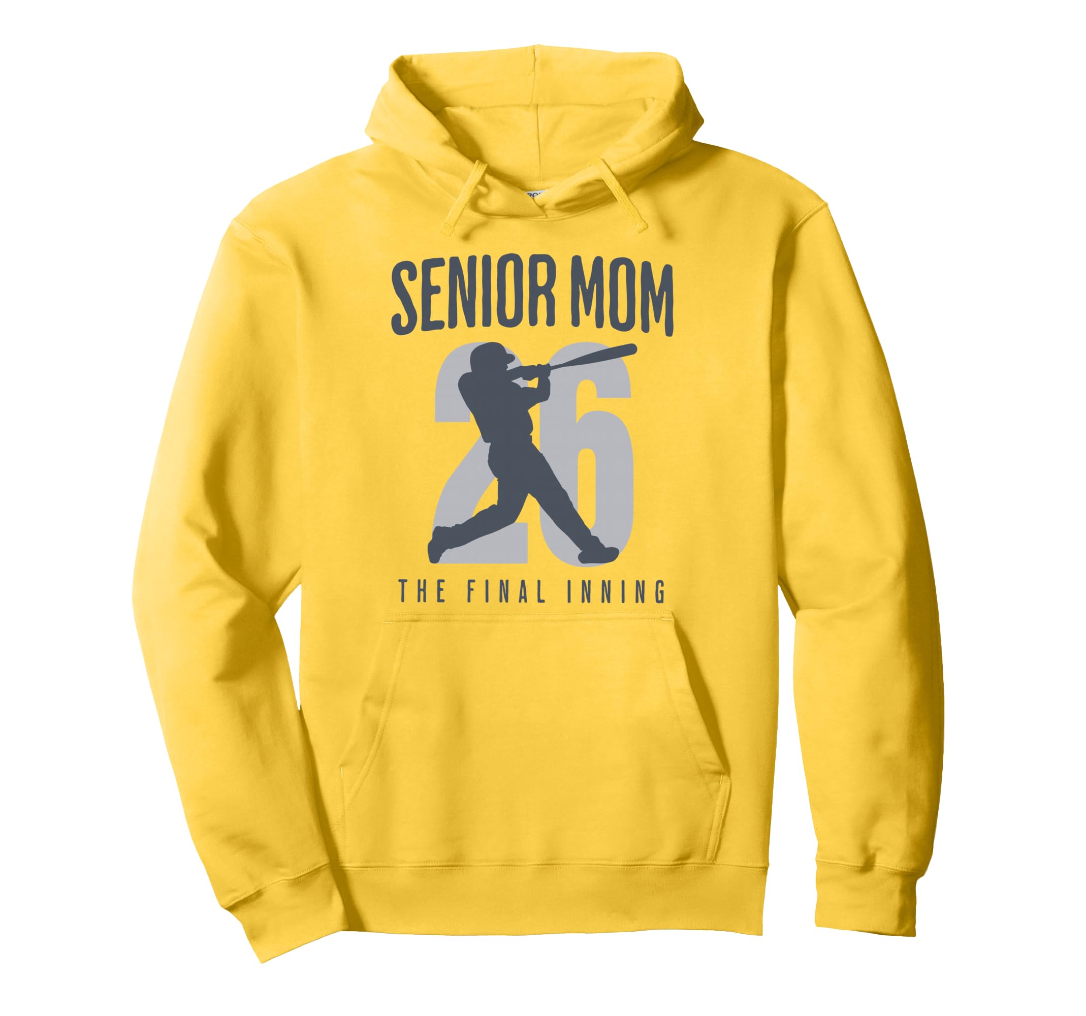 Baseball Senior Mom 2026 Final Inning Mama Hoodie - Unique Graphic Unisex - T-Shirt, Sweatshirt, Hoodie