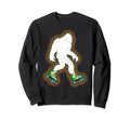 Bigfoot Skates Sasquatch Gift Sweatshirt - Fun Novelty Design for Adults - T-Shirt, Sweatshirt, Hoodie