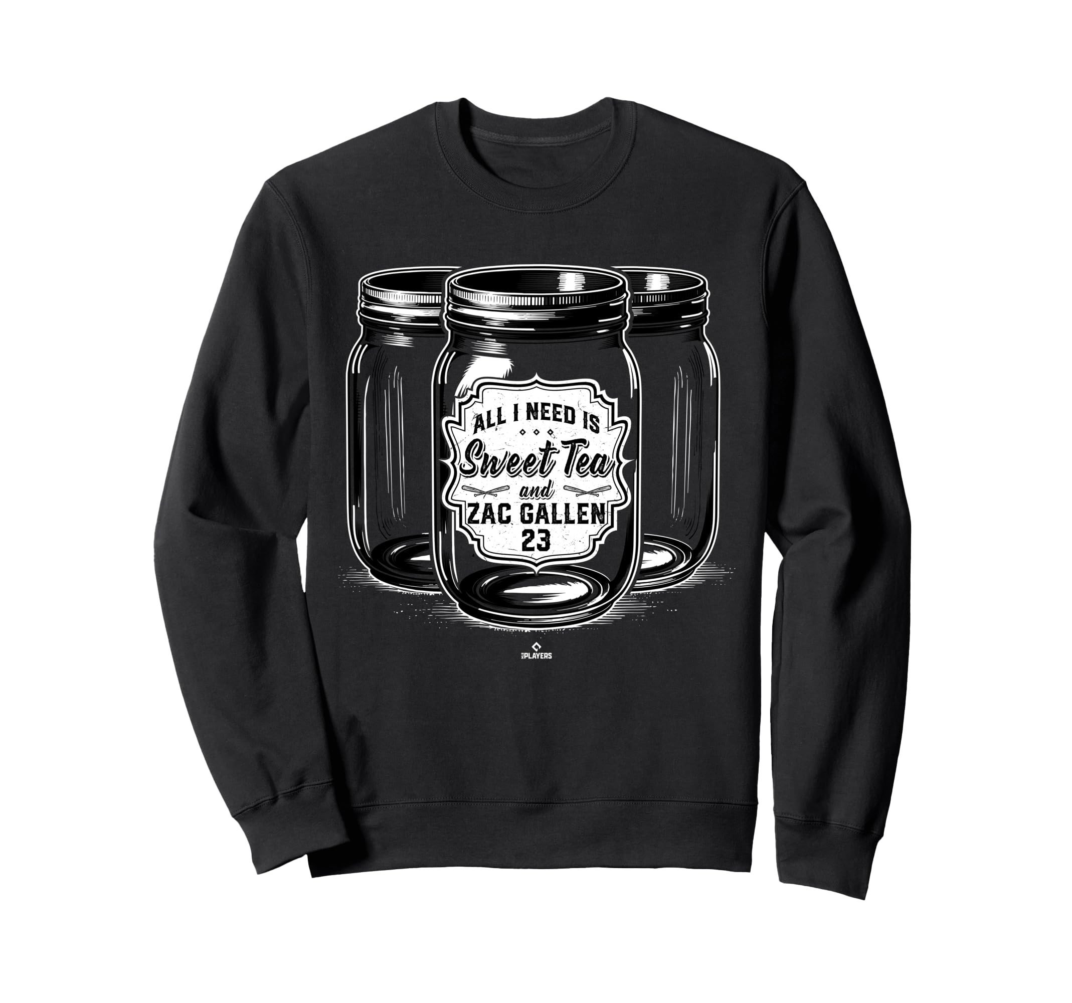 Sweet Tea And Zac Gallen Sweatshirt - Fun Novelty Design for Adults - T-Shirt, Sweatshirt, Hoodie