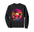 Retrowave Synthwave Aesthetic Sweatshirt - Custom Art Print Men Women - T-Shirt, Sweatshirt, Hoodie