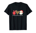 Peace Love Santa T-Shirt - Fun Novelty Design Unisex - T-Shirt, Sweatshirt, Hoodie