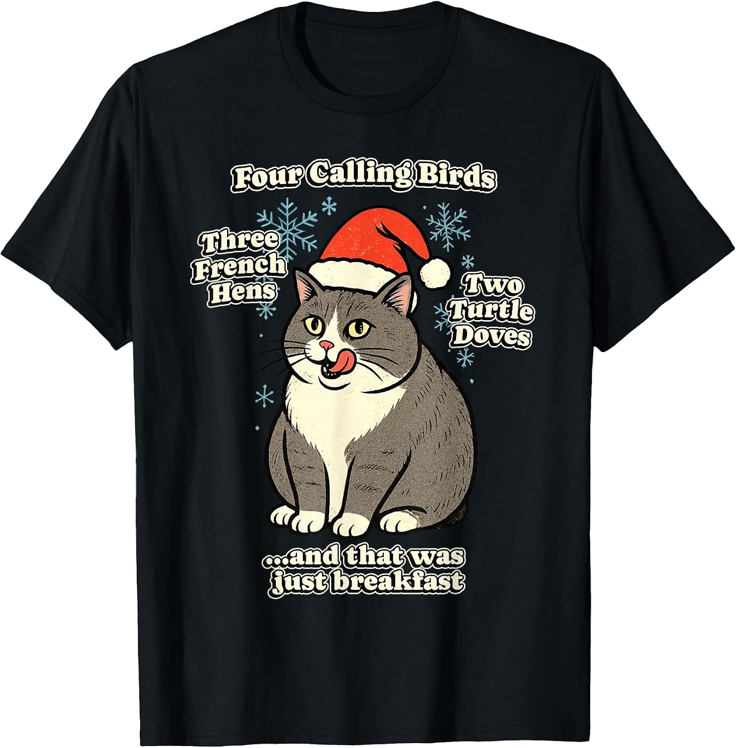 Cat Lovers Humor Christmas Merch Accessories - Adult & Kids T-Shirts, Sweatshirts & Hoodies apparel design preview 1