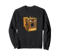 Photography Lovers Camera Sweatshirt - Minimalist Print Men Women - T-Shirt, Sweatshirt, Hoodie