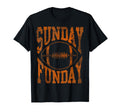 Sunday Funday Football Distressed Fade T-Shirt - Unique Graphic Unisex - T-Shirt, Sweatshirt, Hoodie