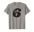 Racing Sports Number 6 Six T-Shirt - Casual Everyday Wear Men Women - T-Shirt, Sweatshirt, Hoodie