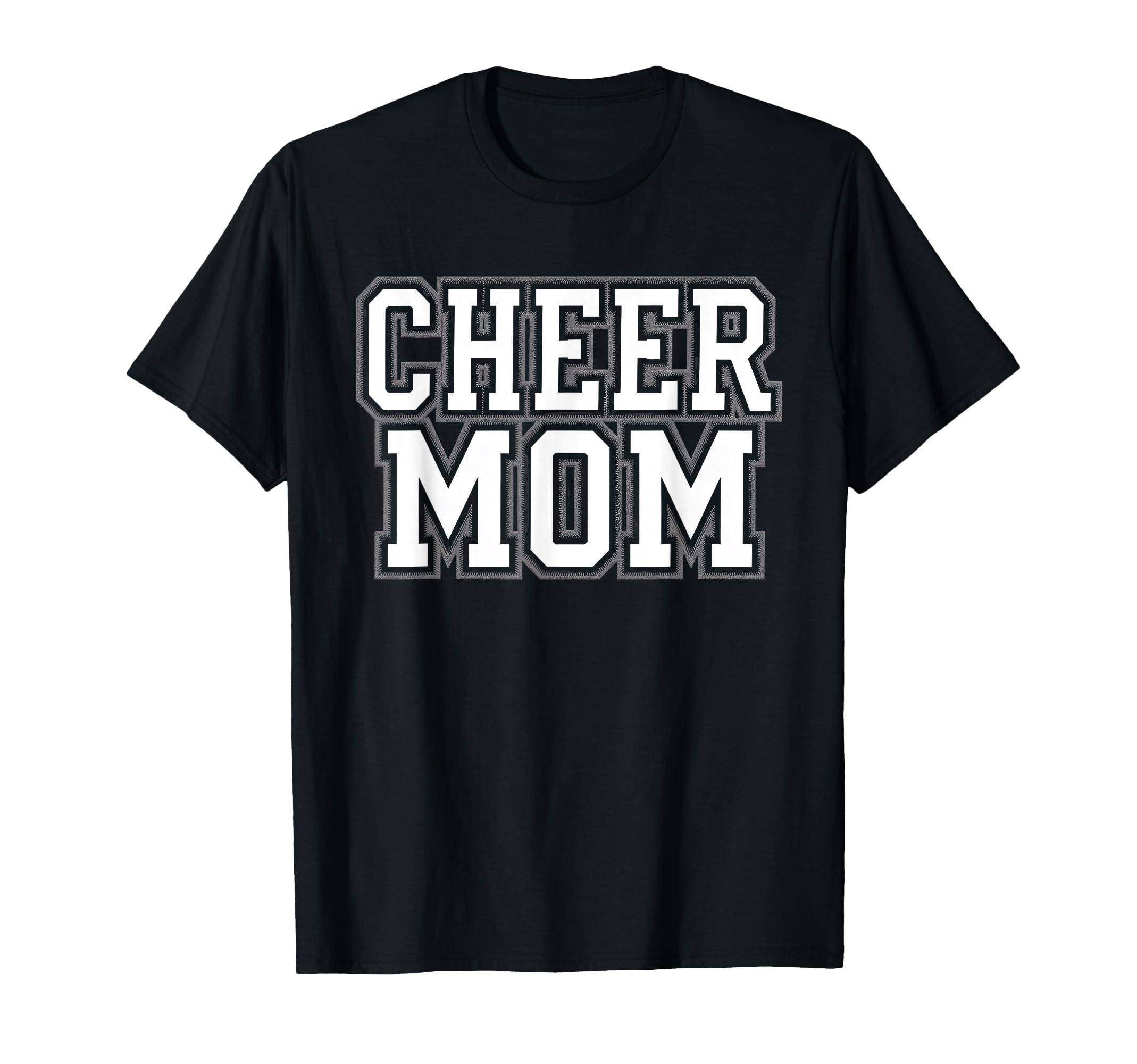 Cheer Mom Mother Bow Cheerleader Game Day T-Shirt - Novelty Apparel Unisex - T-Shirt, Sweatshirt, Hoodie