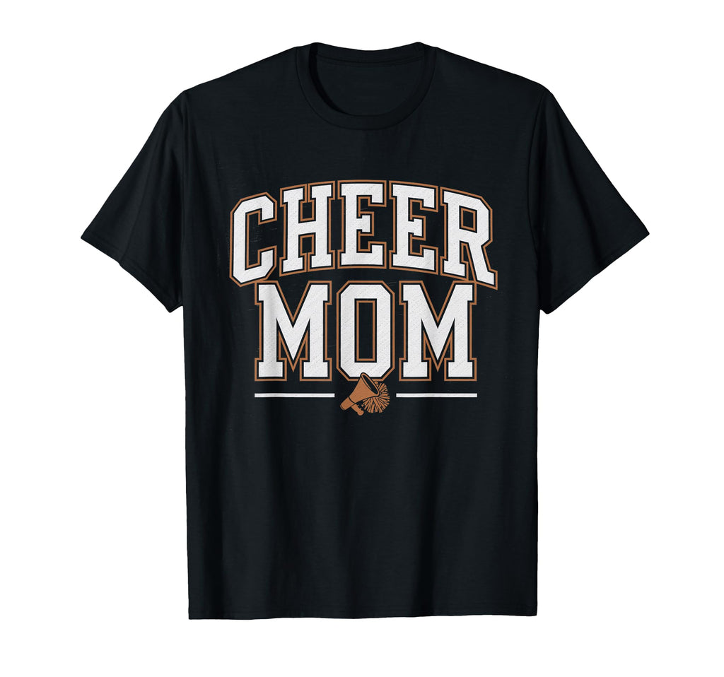 Cheer Mom Mother Bow Cheerleader T-Shirt - Custom Art Print for Adults - T-Shirt, Sweatshirt, Hoodie