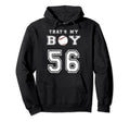 Thats My Baseball 56 Jersey Number Mom Hoodie - Trendy Graphic Men Women - T-Shirt, Sweatshirt, Hoodie