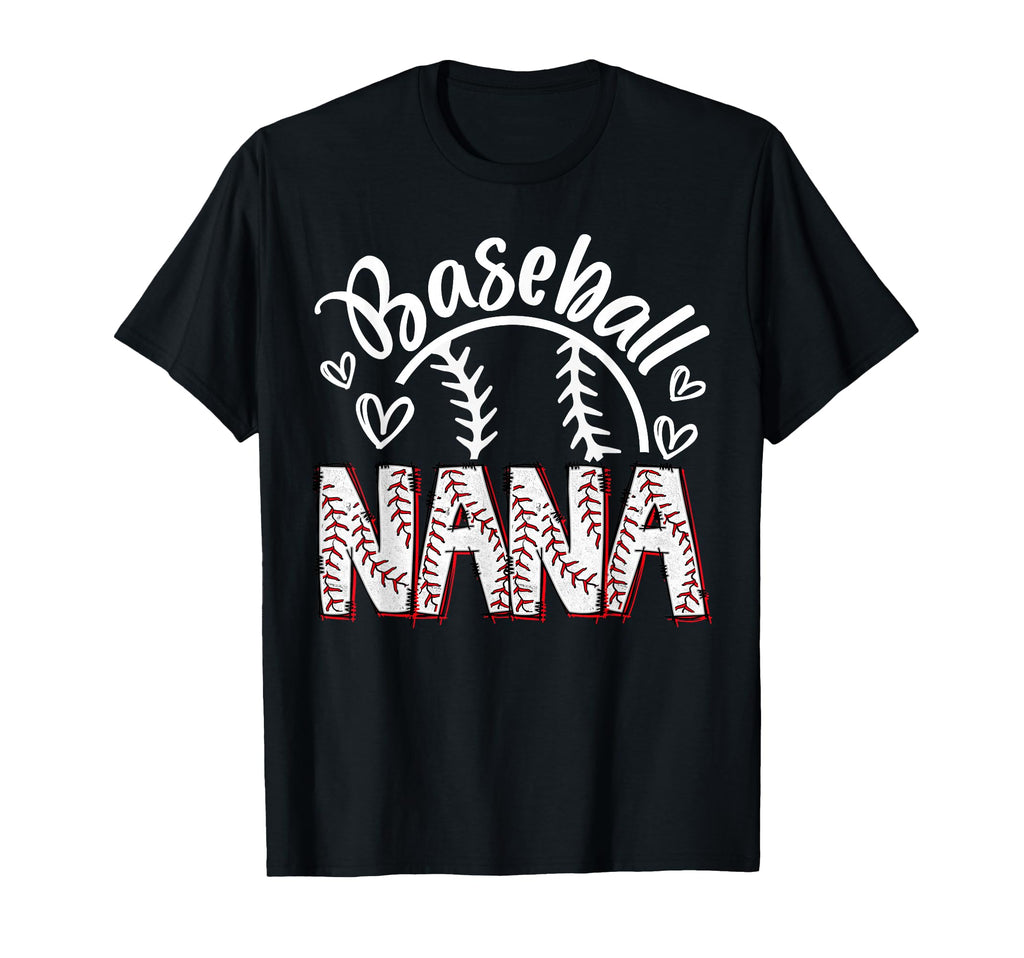 Baseball Nana Proud Loud Senior Baseball T-Shirt - Graphic Print Men Women - T-Shirt, Sweatshirt, Hoodie