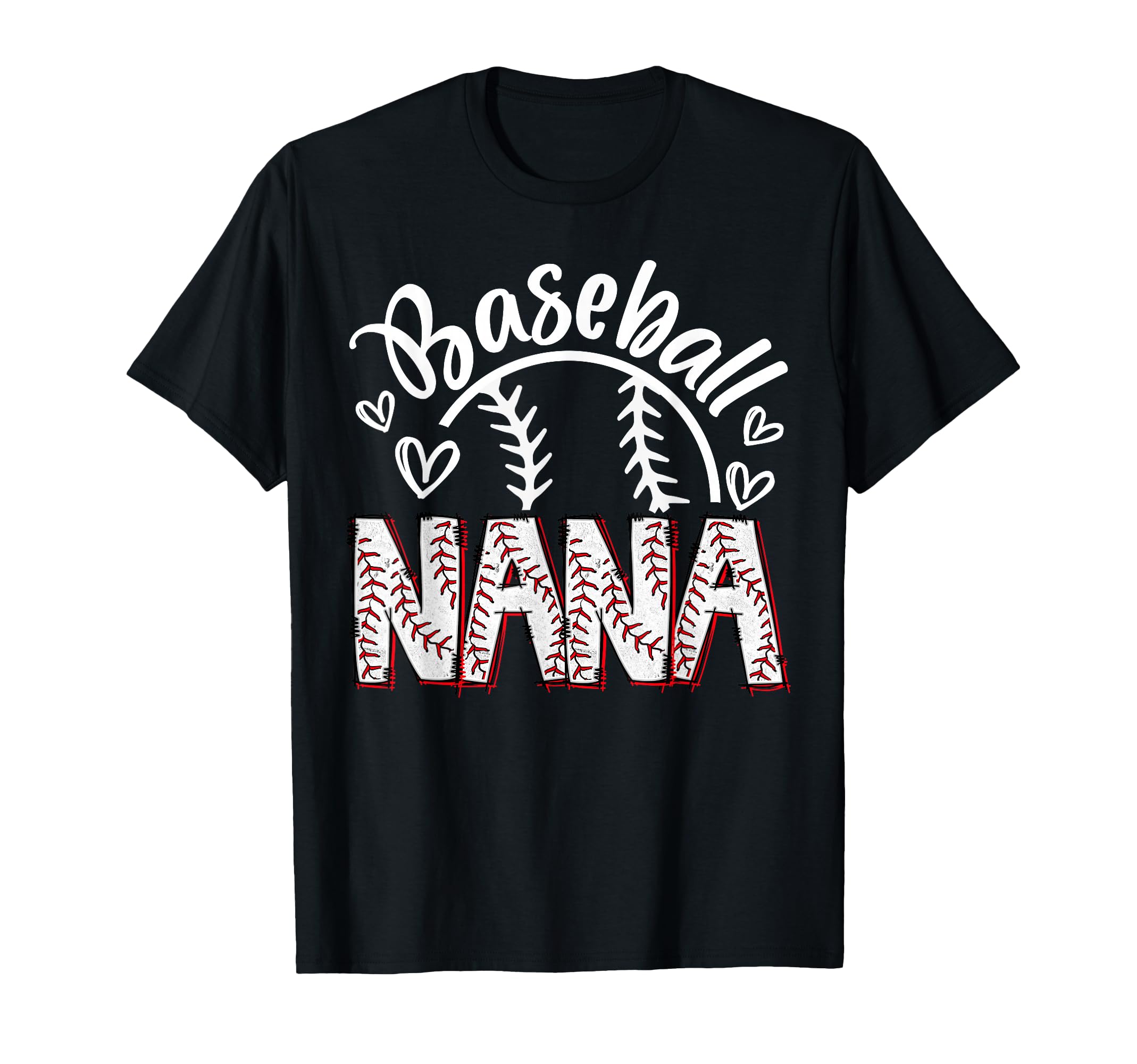 Baseball Nana Proud Loud Senior Baseball T-Shirt - Graphic Print Men Women - T-Shirt, Sweatshirt, Hoodie