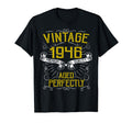 Born 1946 Distressed 72Nd Birthday T-Shirt - Minimalist Print Men Women - T-Shirt, Sweatshirt, Hoodie