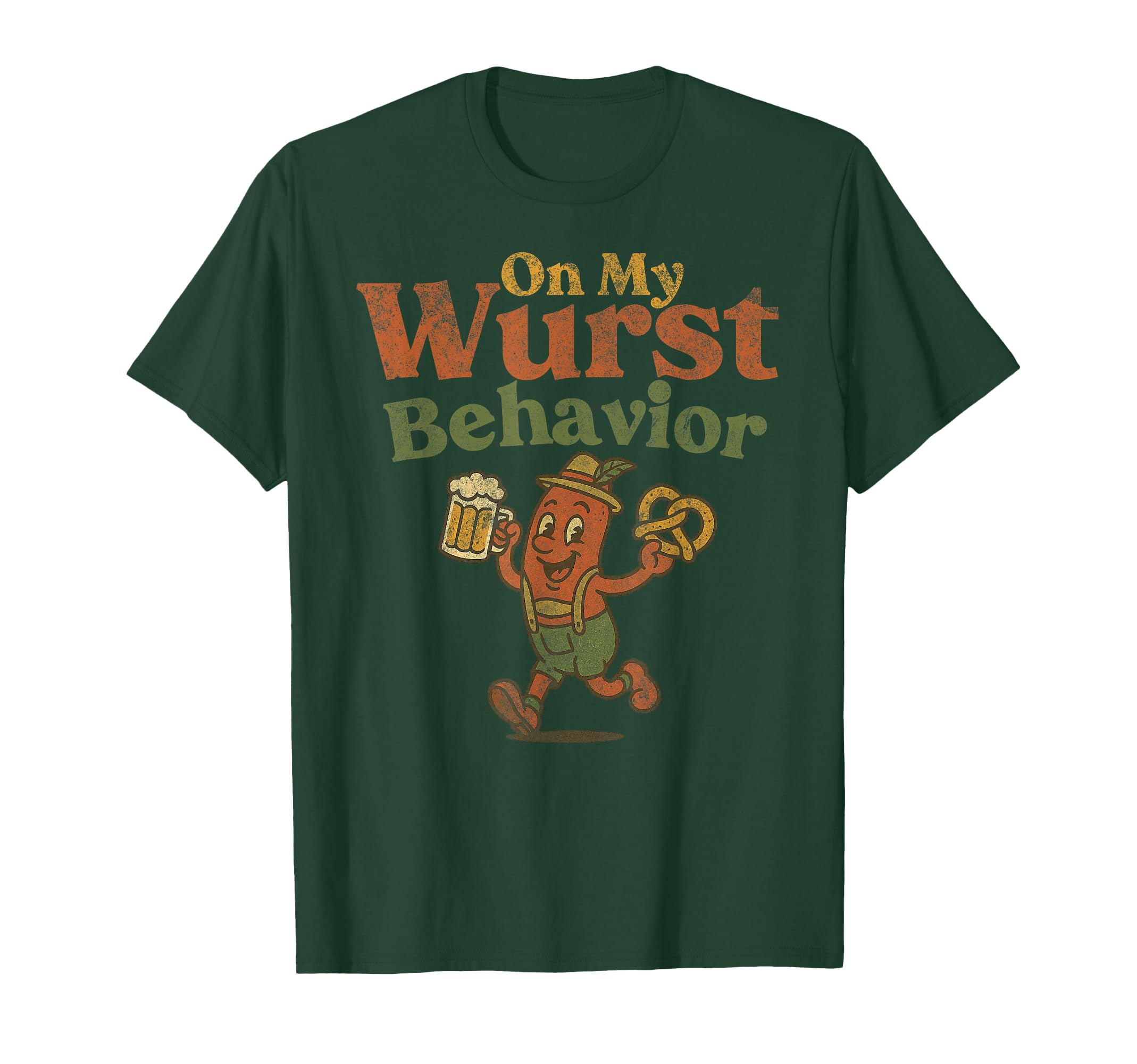 My Wurst Behavior German Oktoberfest T-Shirt - Minimalist Print Men Women - T-Shirt, Sweatshirt, Hoodie