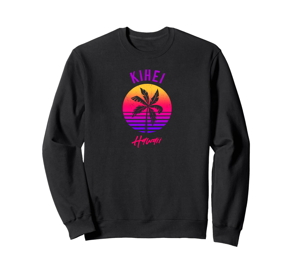Kihei Hawaii Sunset Kihei Hi Sweatshirt - Streetwear Style Unisex - T-Shirt, Sweatshirt, Hoodie