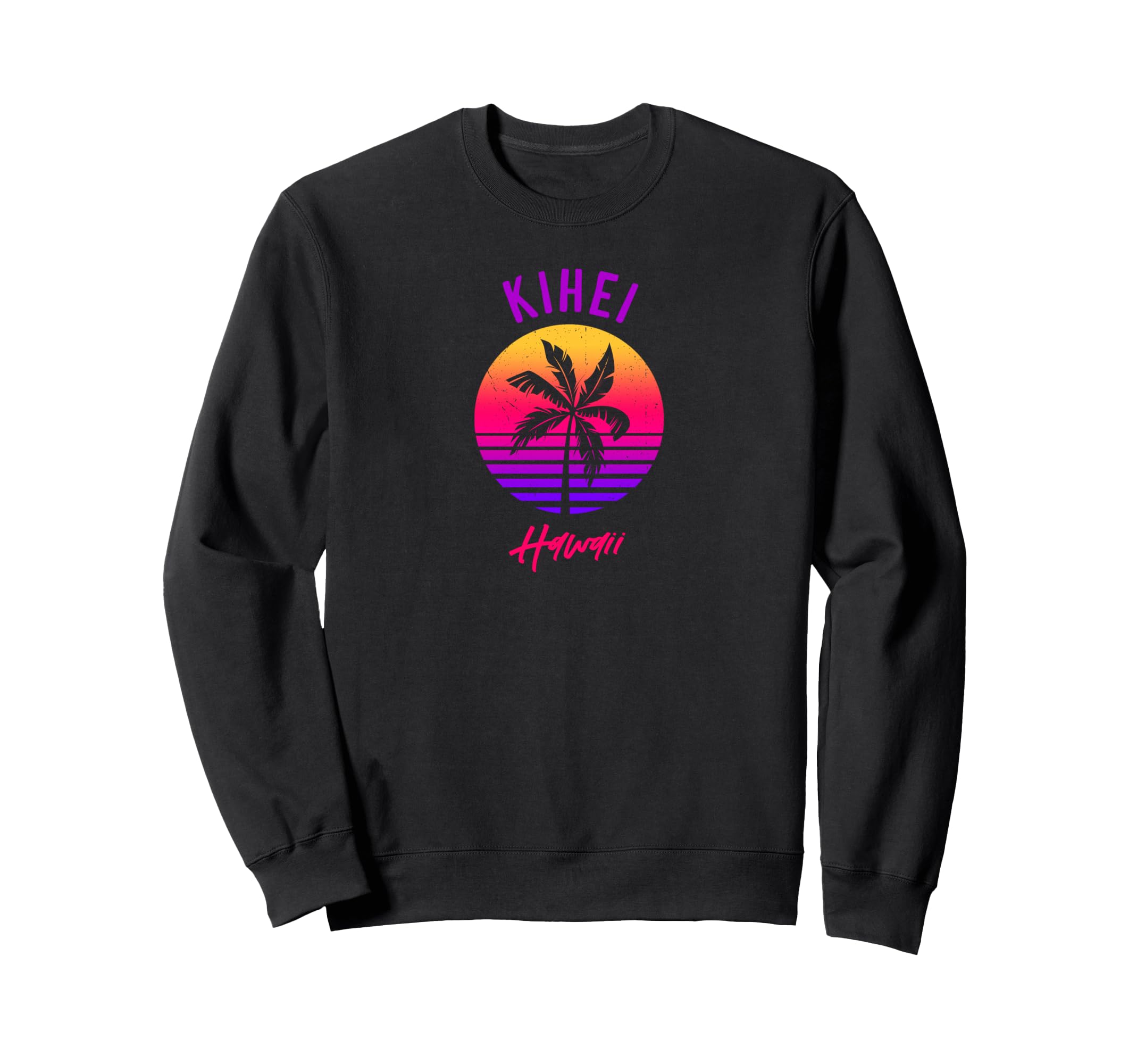 Kihei Hawaii Sunset Kihei Hi Sweatshirt - Streetwear Style Unisex - T-Shirt, Sweatshirt, Hoodie