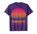 Charlotte Nc 70S 80S North Carolina T-Shirt - Aesthetic Graphic Unisex - T-Shirt, Sweatshirt, Hoodie