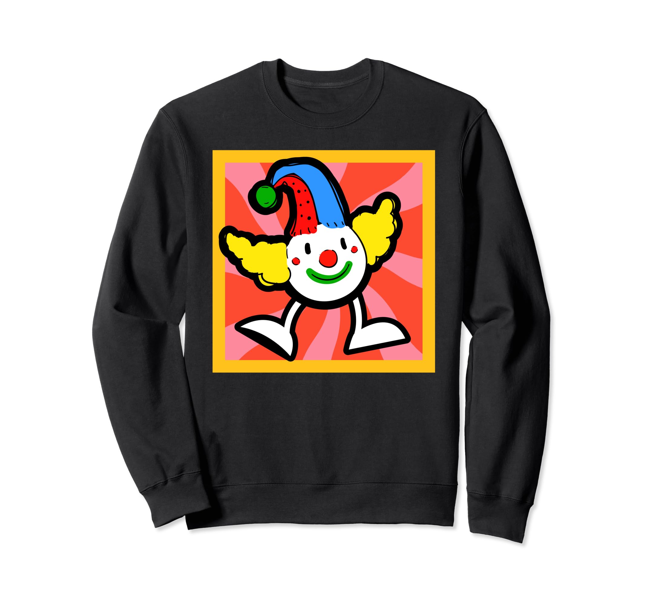 Strange Clown Feet Circus Sweatshirt - Streetwear Style for Adults - T-Shirt, Sweatshirt, Hoodie