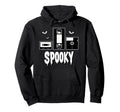 Spooky Media Floppy Disk Cassette Hoodie - Fun Novelty Design Men Women - T-Shirt, Sweatshirt, Hoodie