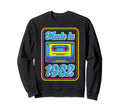 Made 1982 80S Music Cassette Tape Mixtape Sweatshirt - Graphic Print Unisex - T-Shirt, Sweatshirt, Hoodie