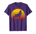 Wolf Sunset Wolf T-Shirt - Fun Novelty Design for Adults - T-Shirt, Sweatshirt, Hoodie