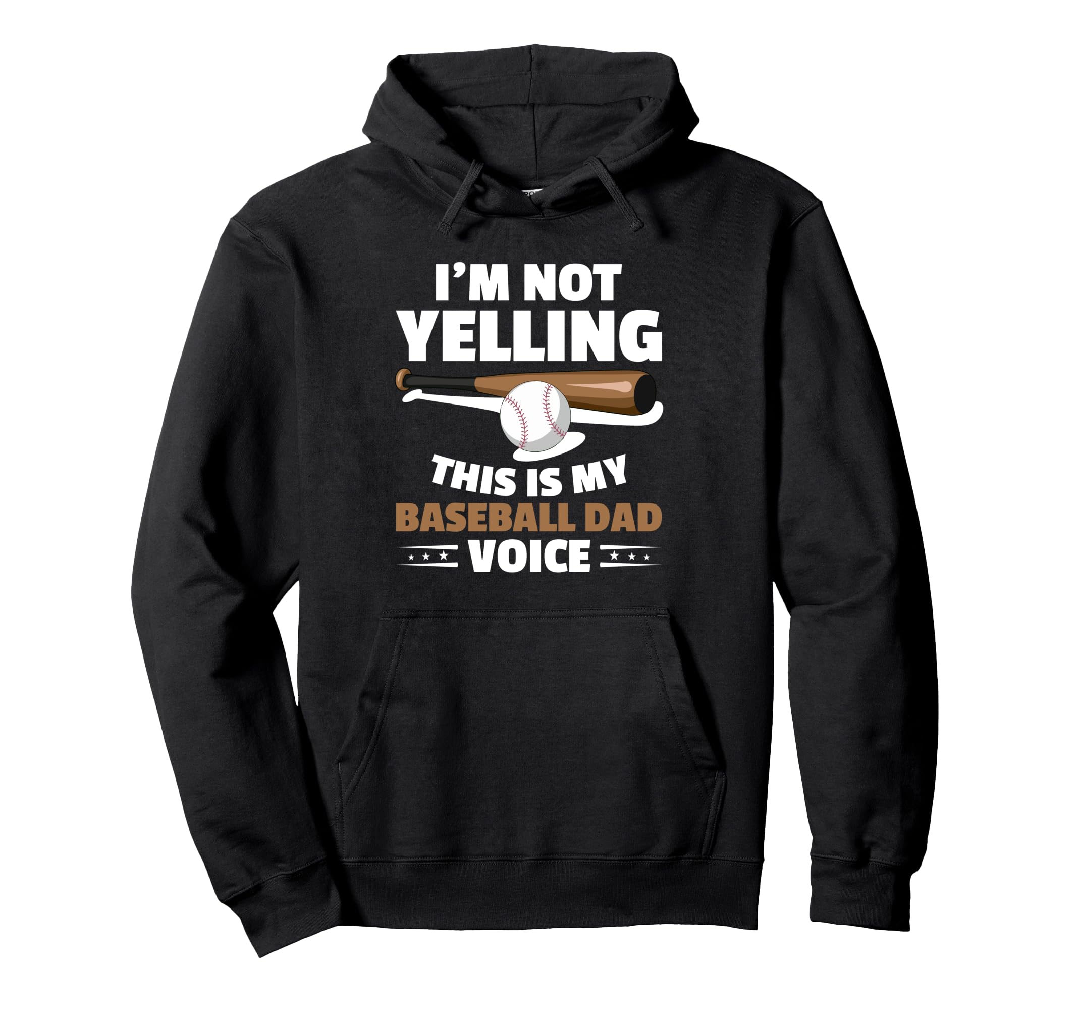 Fathers Day Baseball Dad Parent Hoodie - Custom Art Print Unisex - T-Shirt, Sweatshirt, Hoodie