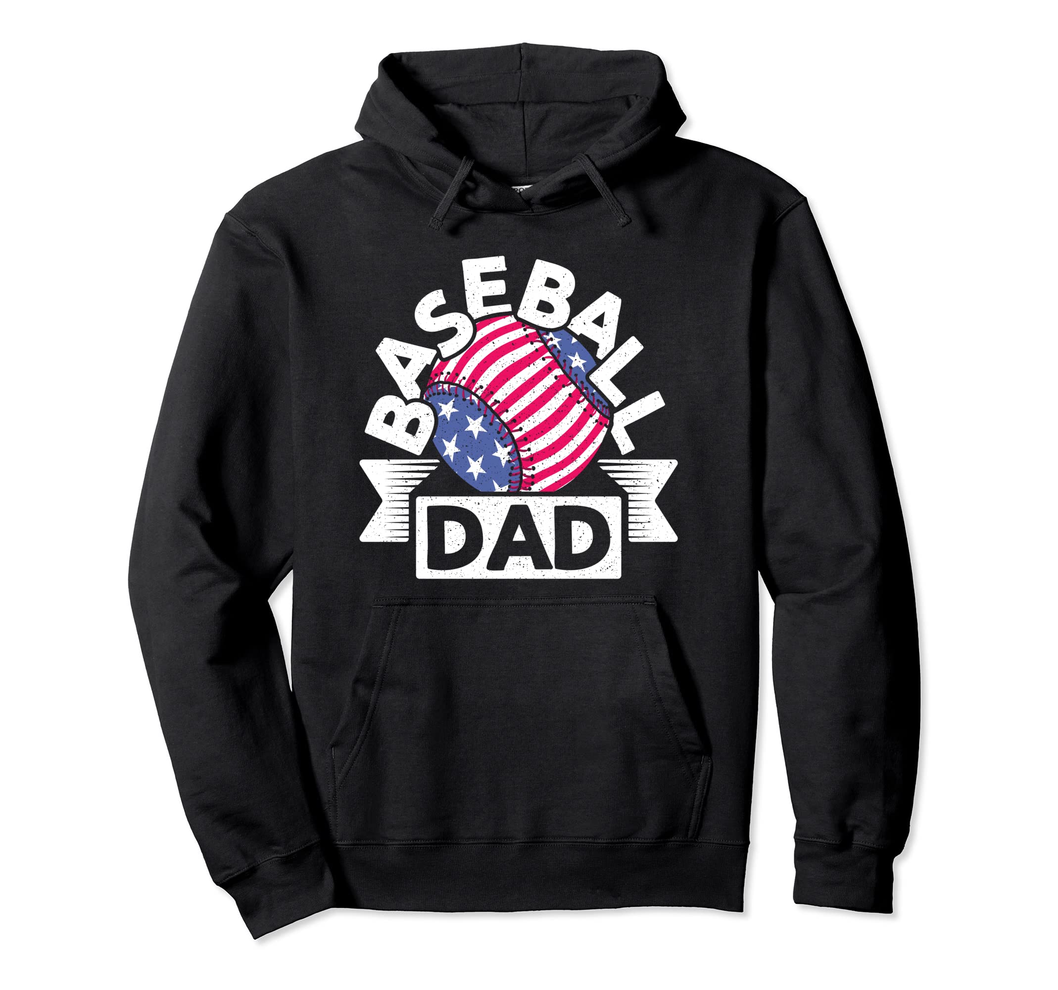 Baseball And Baseball Dad Funny Hoodie - Minimalist Print for Adults - T-Shirt, Sweatshirt, Hoodie