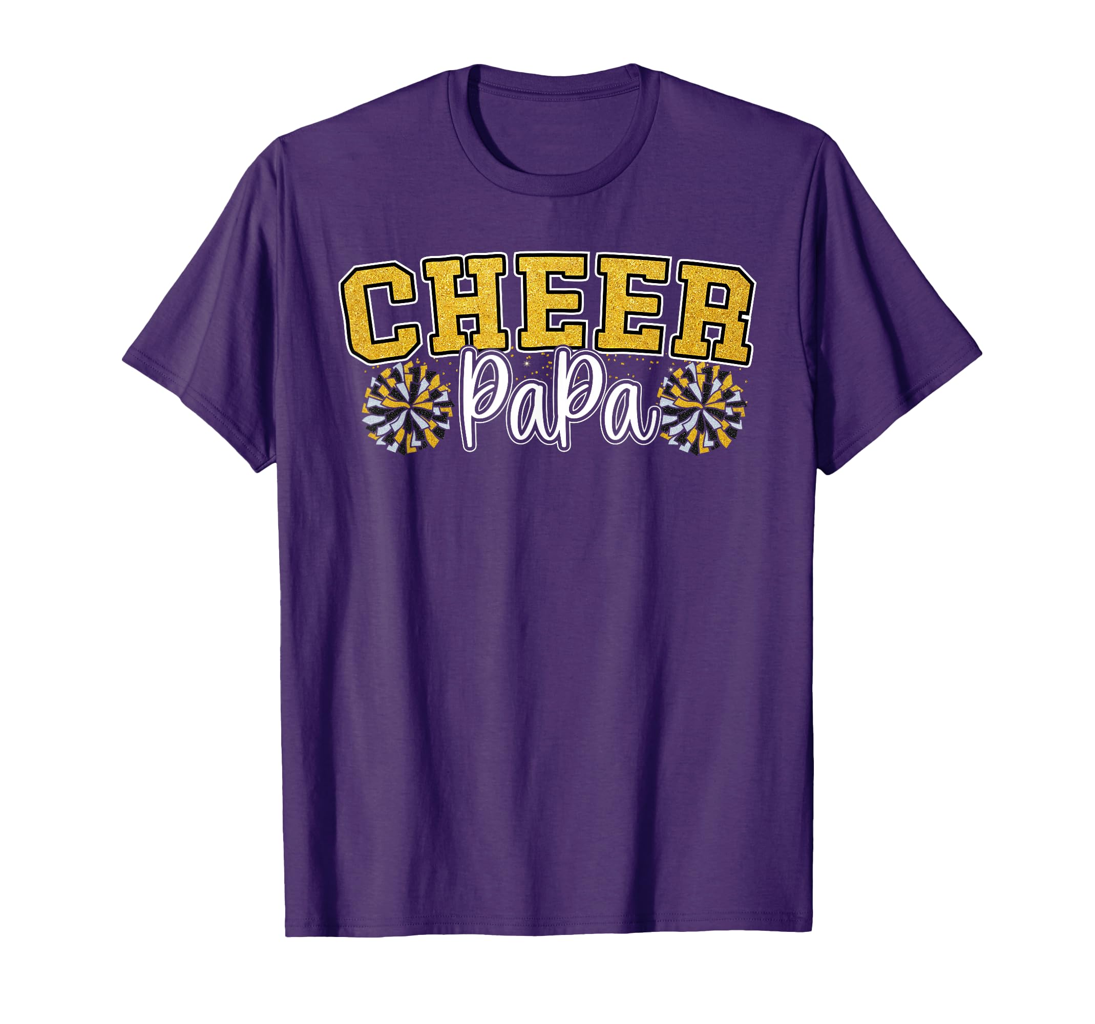 Proud Cheer Papa My Favorite T-Shirt - Trendy Graphic for Adults - T-Shirt, Sweatshirt, Hoodie