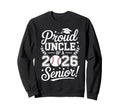 Proud Uncle 2026 Senior Baseball Sweatshirt - Novelty Apparel Unisex - T-Shirt, Sweatshirt, Hoodie