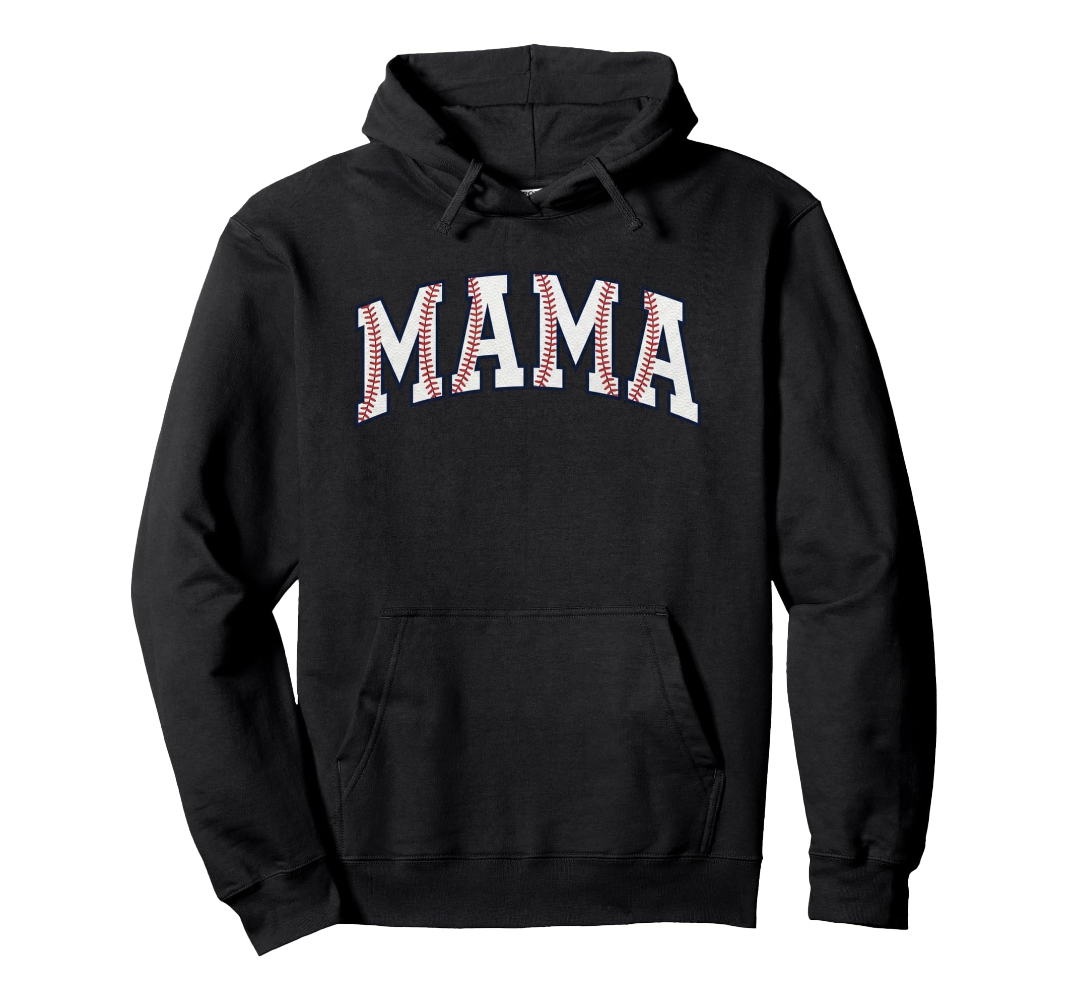 Baseball Mama Hoodie - Graphic Print Unisex - T-Shirt, Sweatshirt, Hoodie