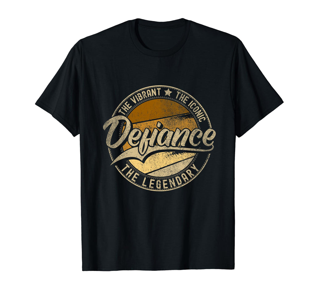 Defiance Oh Ohio Distressed T-Shirt - Trendy Graphic Unisex - T-Shirt, Sweatshirt, Hoodie