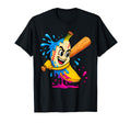 Funny Banana Baseball Ice Cream Drip Fruit T-Shirt - Graphic Print Unisex - T-Shirt, Sweatshirt, Hoodie