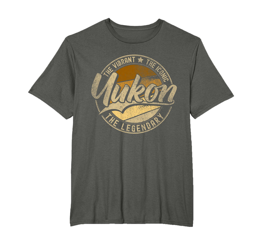 Yukon Ok Oklahoma Distressed T-Shirt - Trendy Graphic Unisex - T-Shirt, Sweatshirt, Hoodie