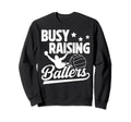 Raising Ballers Water Polo Dad Water Sweatshirt - Custom Art Print Unisex - T-Shirt, Sweatshirt, Hoodie