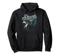 Skunk 90S Funny Skunk Lover 80S Hoodie - Minimalist Print for Adults - T-Shirt, Sweatshirt, Hoodie