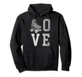 Funny Roller Skating Skate Lover 70S Gift Hoodie - Trendy Graphic Men Women - T-Shirt, Sweatshirt, Hoodie