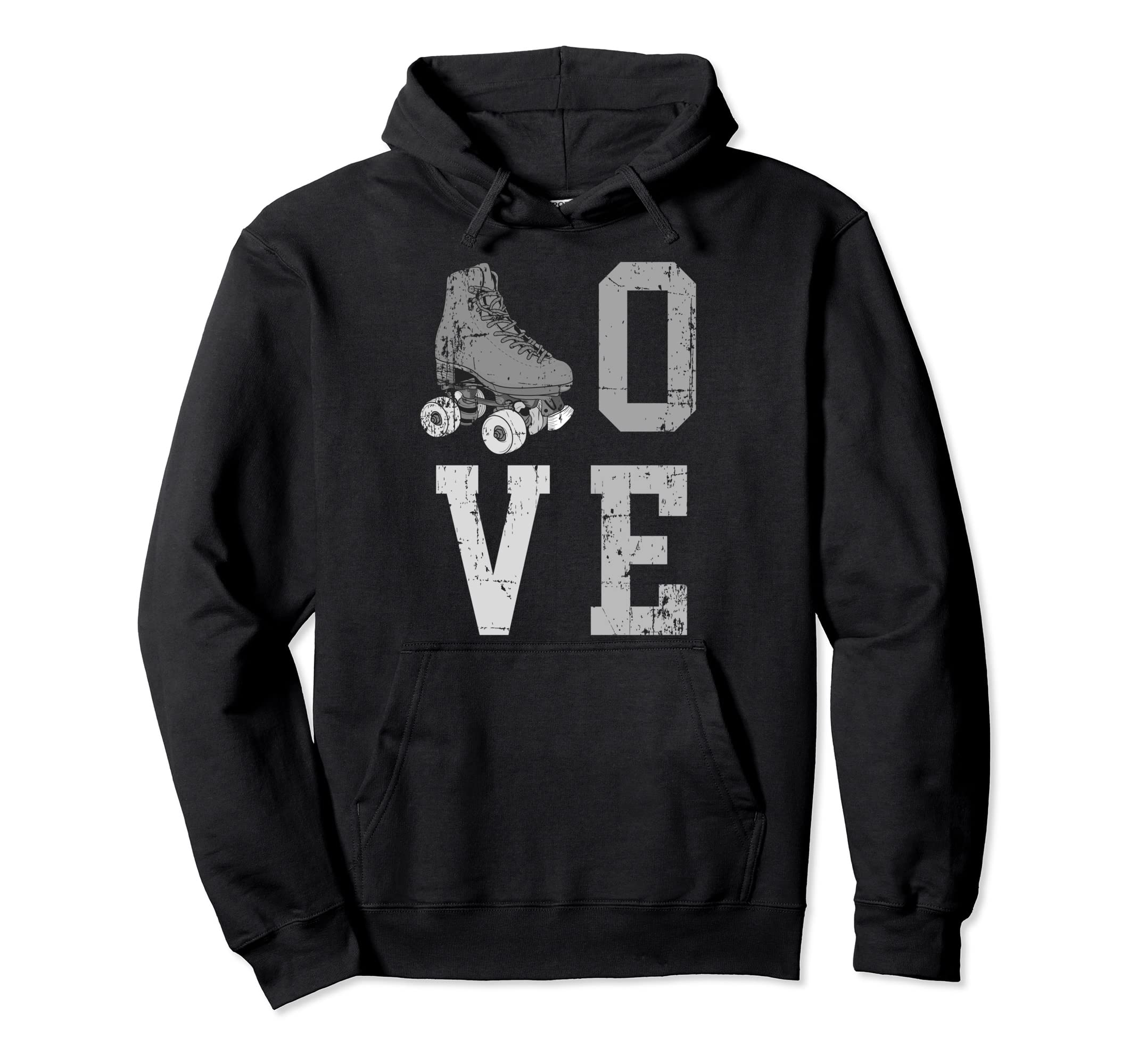 Funny Roller Skating Skate Lover 70S Gift Hoodie - Trendy Graphic Men Women - T-Shirt, Sweatshirt, Hoodie
