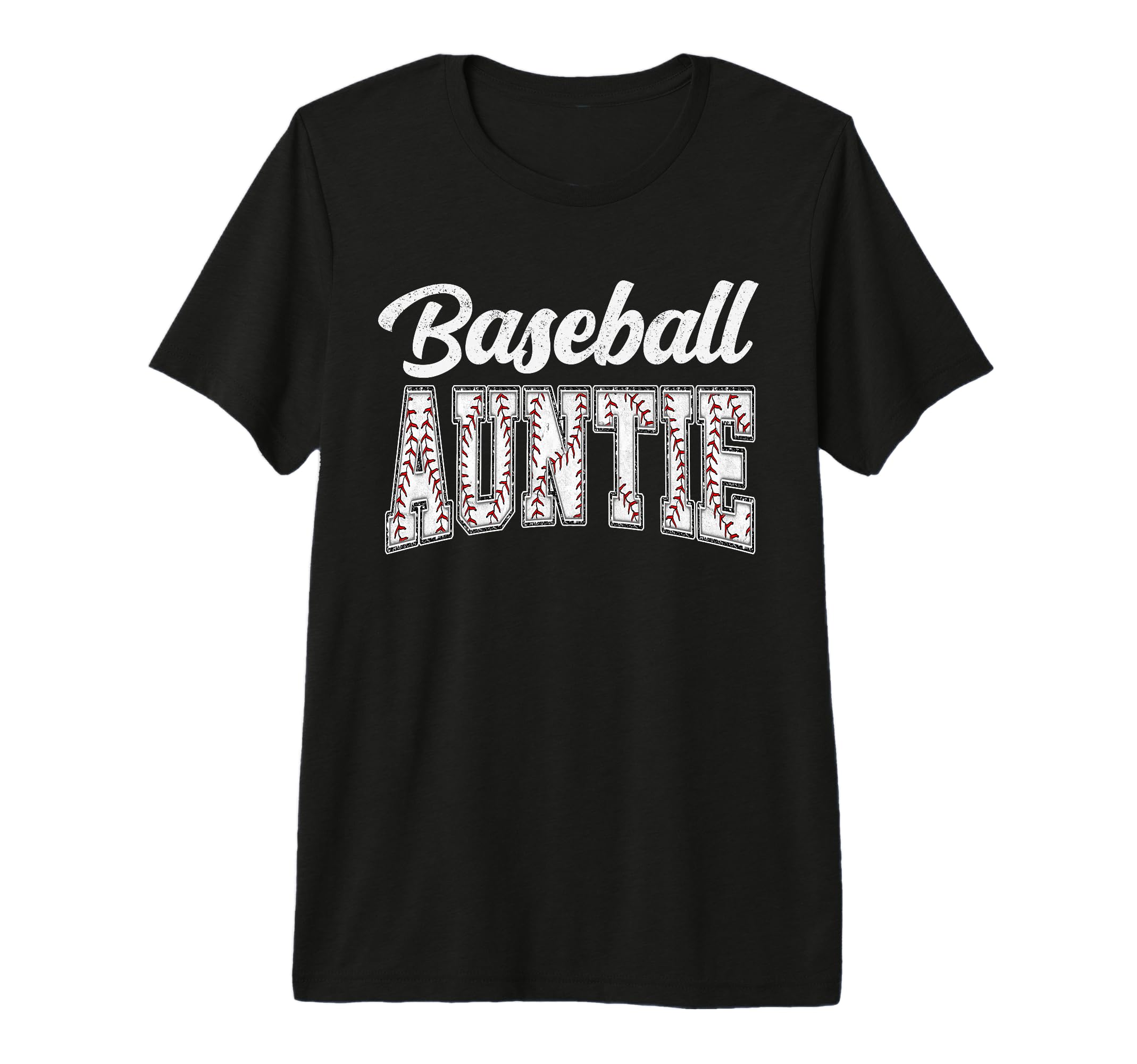 Baseball Auntie Baseball Aunt Nephew T-Shirt - Aesthetic Graphic Unisex - T-Shirt, Sweatshirt, Hoodie