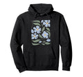 Wildflower Blue Spring Boho Floral Hoodie - Unique Graphic Men Women - T-Shirt, Sweatshirt, Hoodie