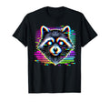 Raccoon Psychedelic Trippy Vaporwave T-Shirt - Minimalist Print Unisex - T-Shirt, Sweatshirt, Hoodie