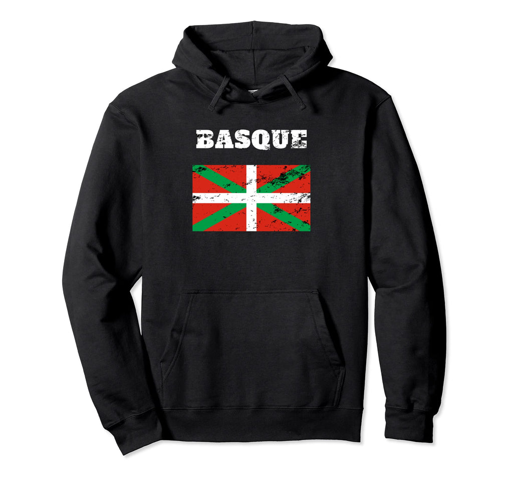 Basque Vasco Flag Euskera Roots Hoodie - Graphic Print for Adults - T-Shirt, Sweatshirt, Hoodie